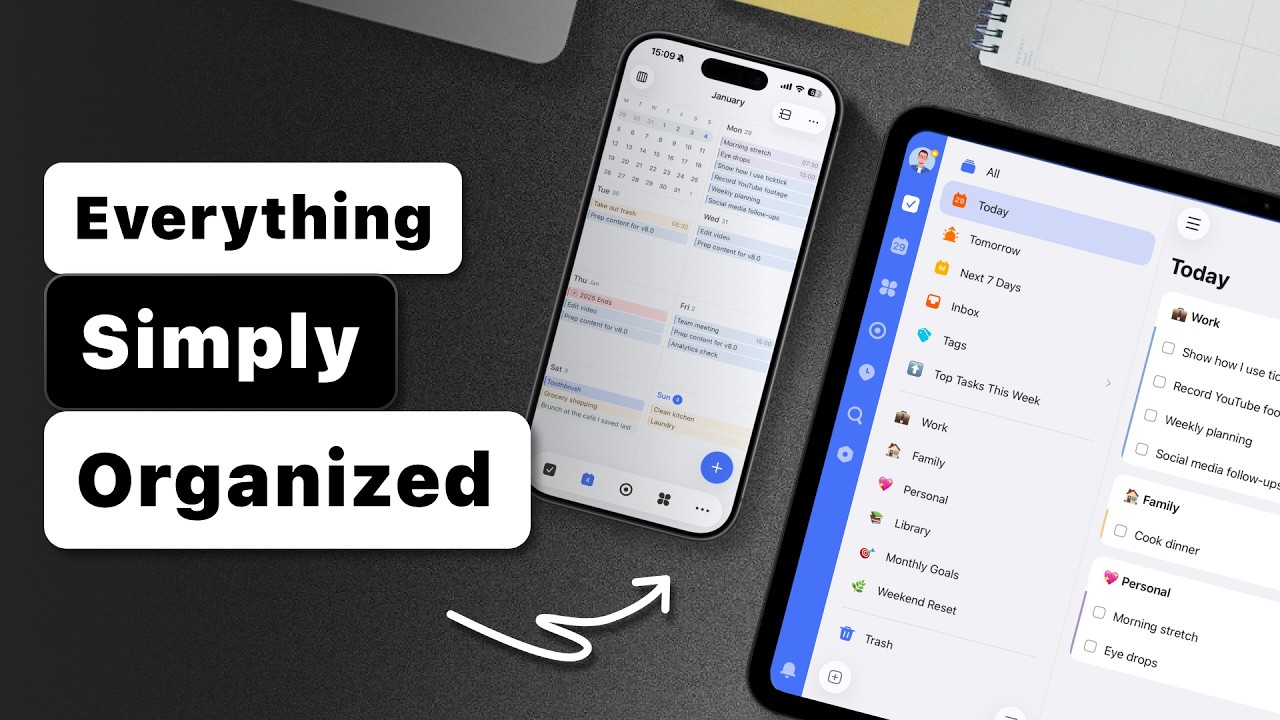 The All-in-One List & Calendar System | Get Organized for 2026
