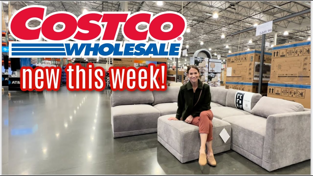 NEW at Costco This Week 🛒 | Furniture, Food & Organization Finds! Costco Shop With Me Must See Finds