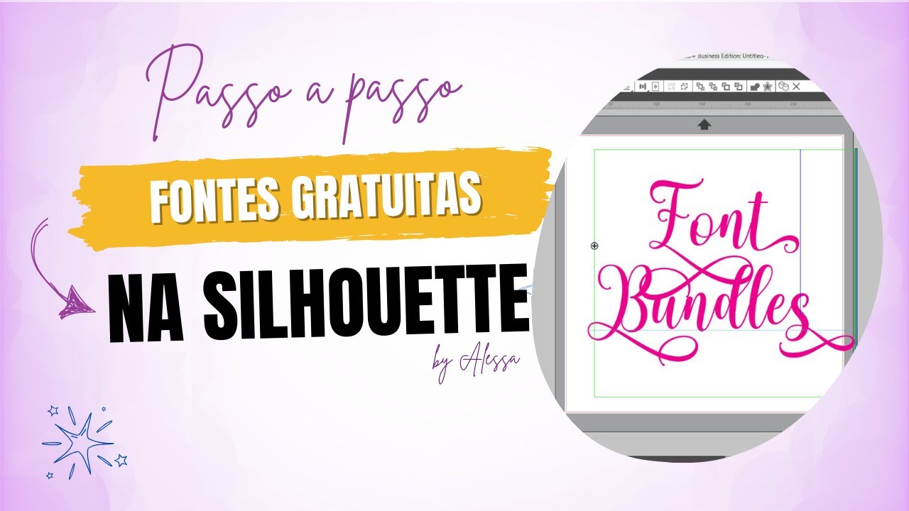Fontes no Silhouette Studio: como baixar, instalar e usar corretamente