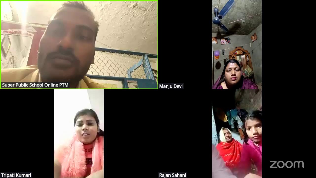 Super Public School Online PTM's Zoom Meeting
