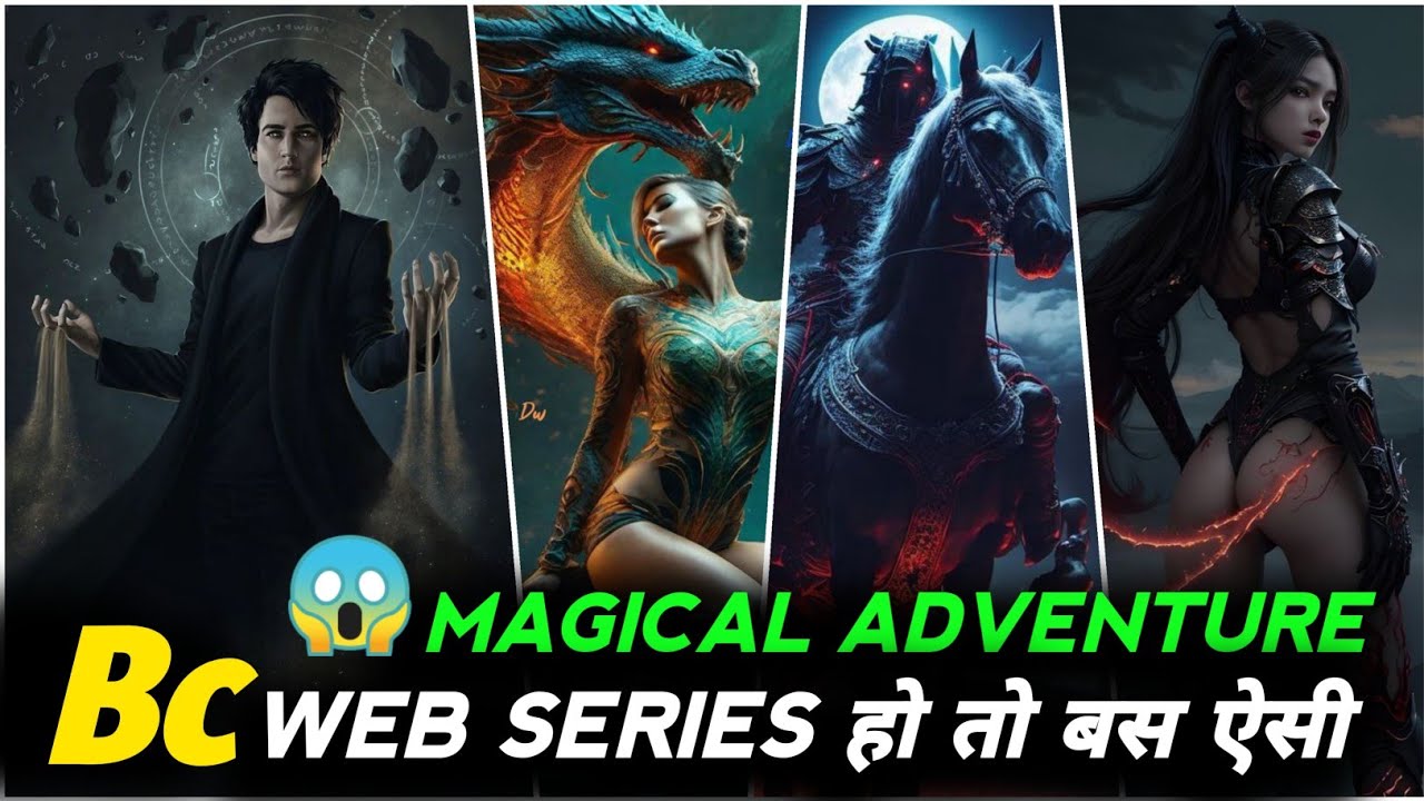 Top 10 Best Adventure Fantasy Web in Hindi Dubbed On Netflix | Magical Adventure Web Series