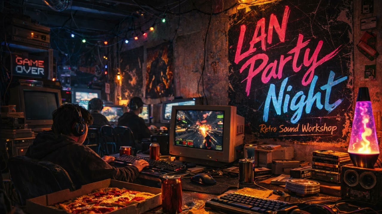 LAN Party Night | 90s Retro Gaming Techno | Late Night LAN Sessions | No.005