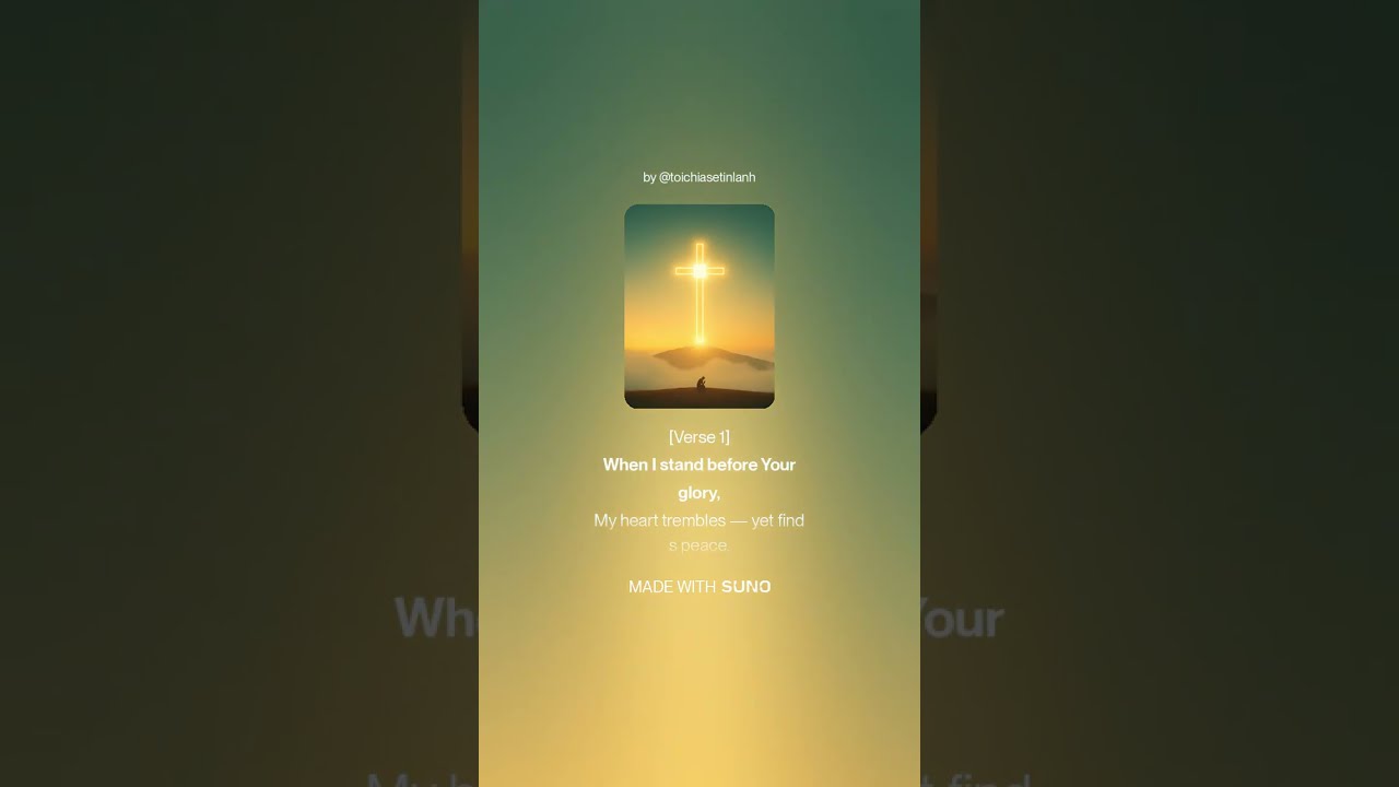 GLORY SHINING OVER ME, Hymn, Worship Song, Christian song, Markpi Studio