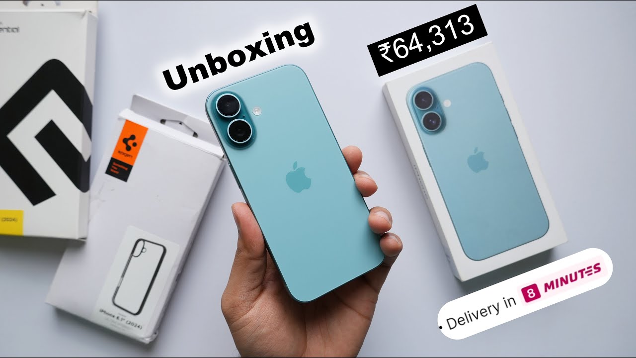 iPhone 16 at ₹64,313🔥 from Flipkart Unboxing | Things You Should Know! (HINDI)