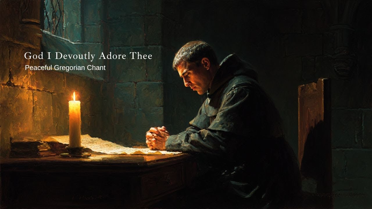 Gregorian Chant for wisdom | God I Devoutly Adore Thee