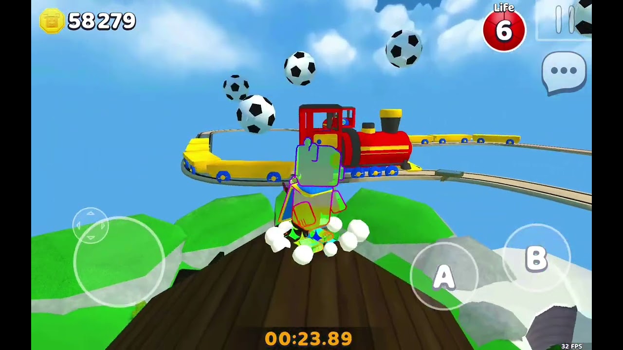 Racing @RCGamerDragon In Super Bear Adventure 😎
