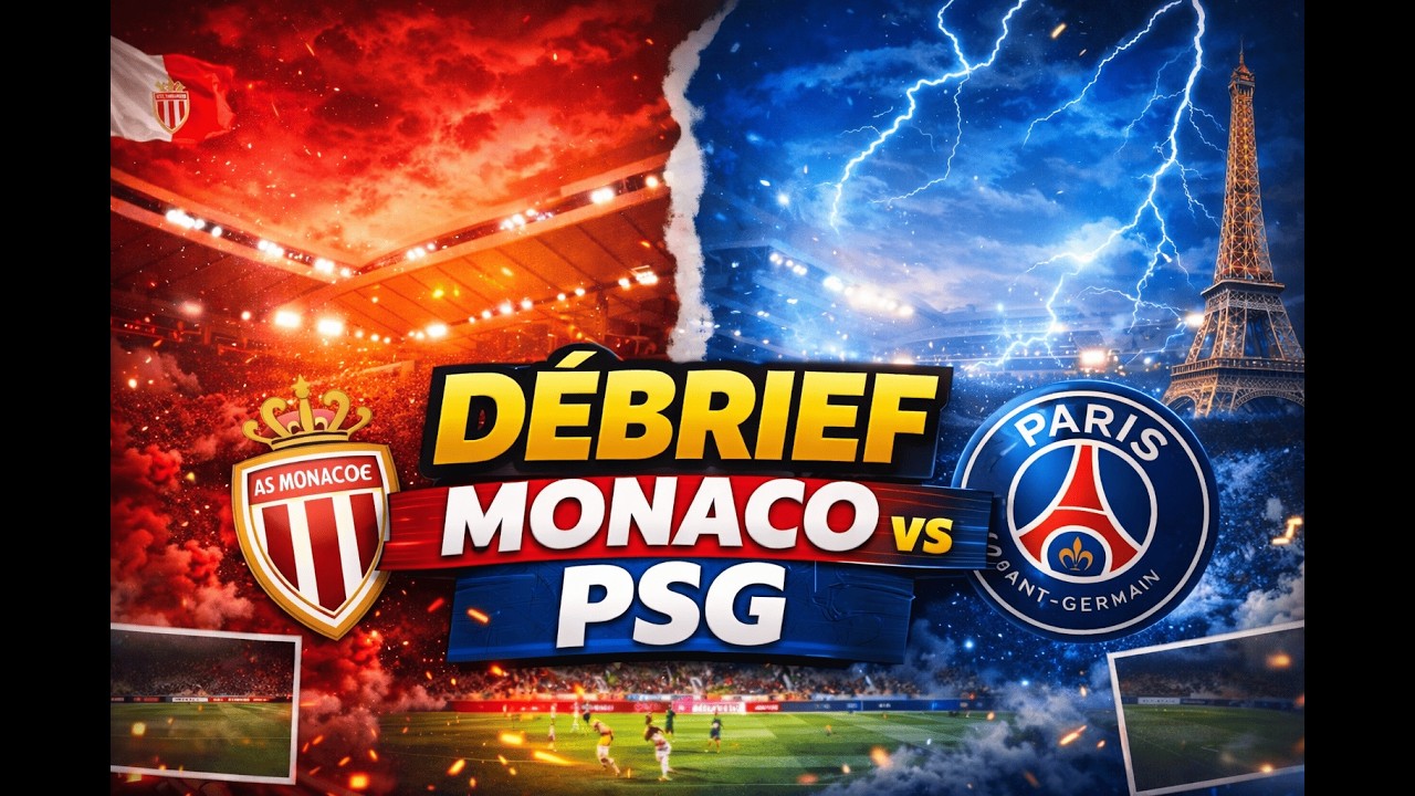 MONACO 2 PSG 3 UNE HONTE  une paralysie du sommeil ? merci désiré doué je m'excuse