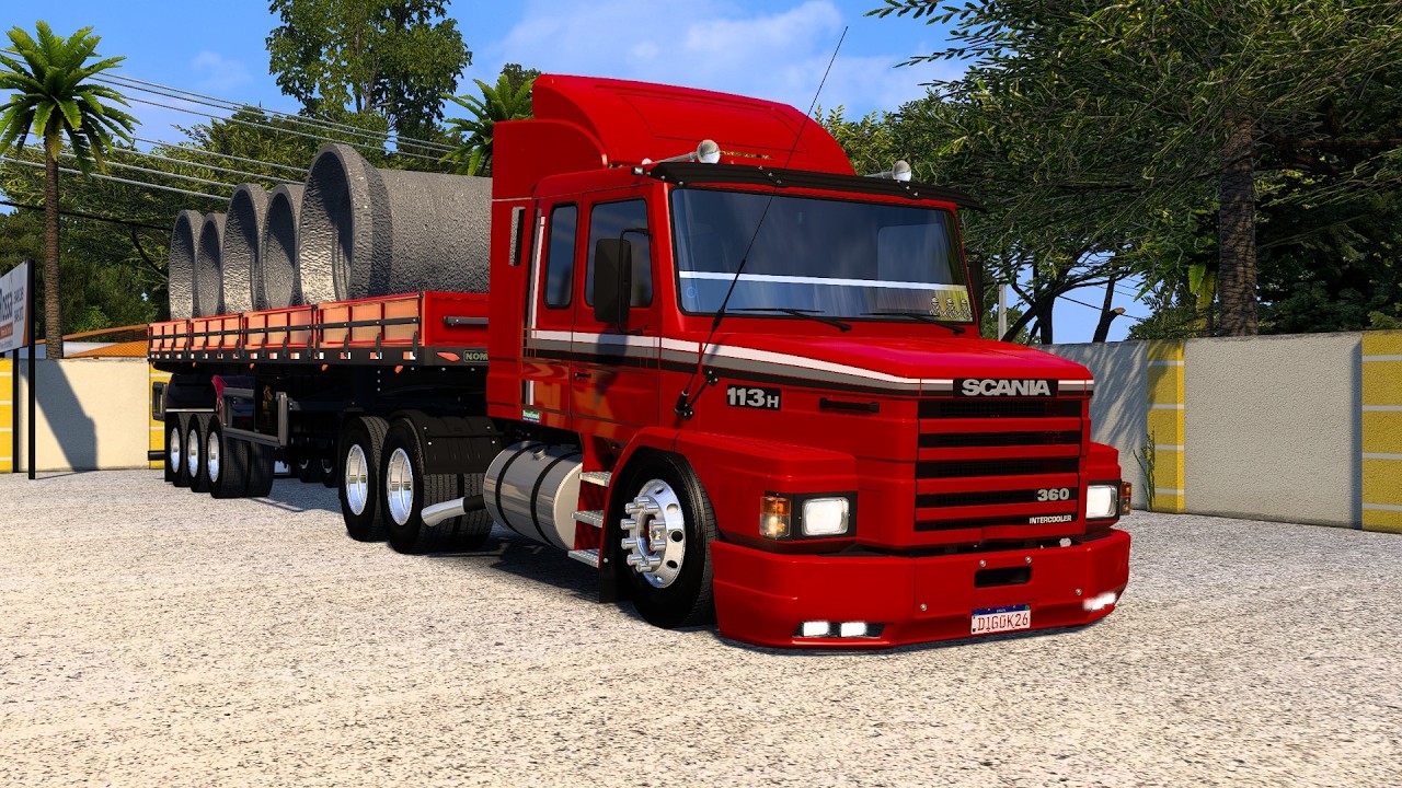 🚀🔴Live On Scania 113 Botando Pressão na Carga de Manilha