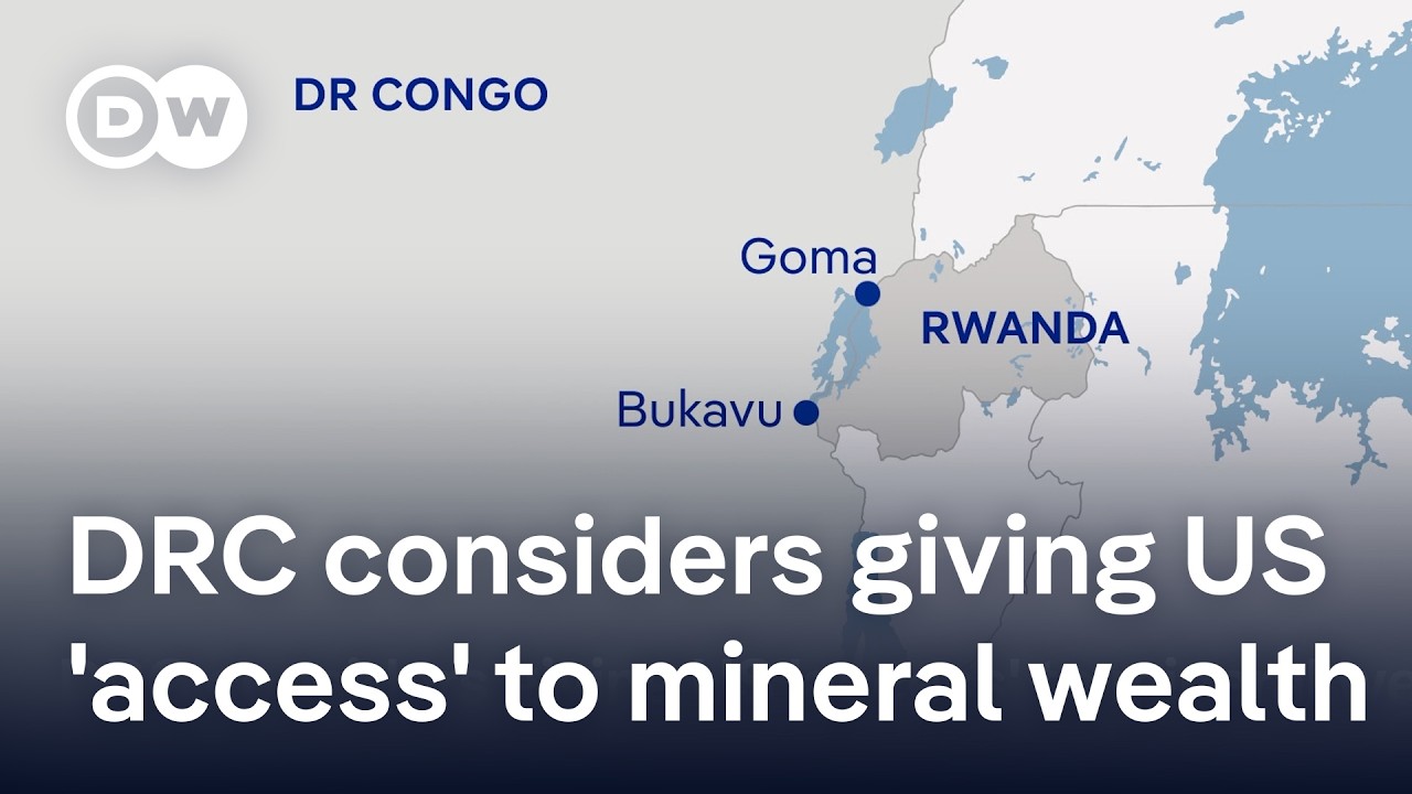 DR Congo considers US access to its critical minerals in return for security guarantees | DW News