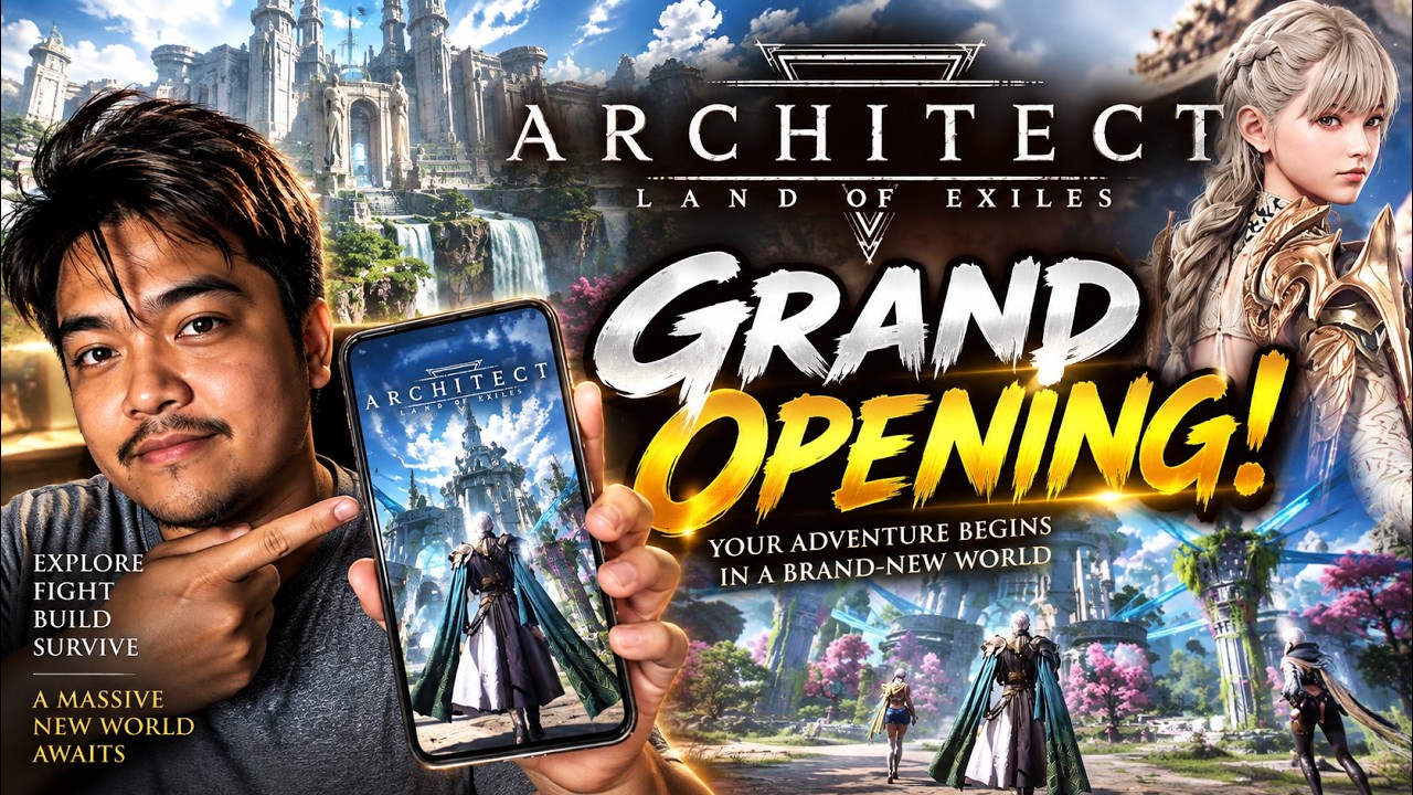 ARCHITECT: LAND OF EXILES Gameplay &ndash; This NEW MMORPG Is INSANE!
