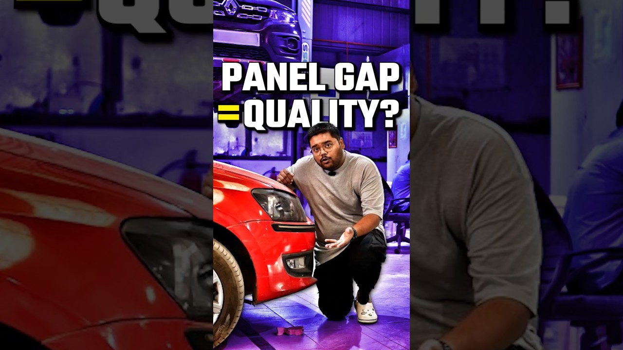 Panel Gap = Quality?? 🤔 #cars24