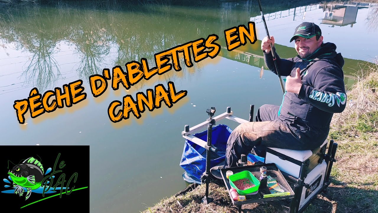 Pêche d'ablettes en canal