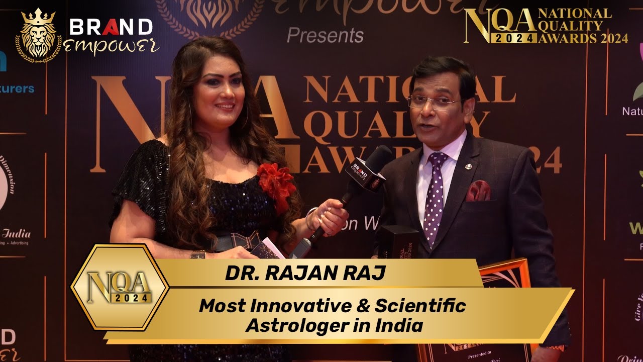 Dr  Rajan Raj | Rad Carpet Interview| (2) at National Quality Awards 2024 By Brand Empower