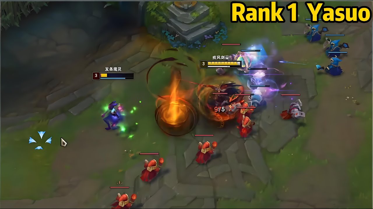 Rank 1 Yasuo: This 1200LP Yasuo Makes Super Server Look So EASY!