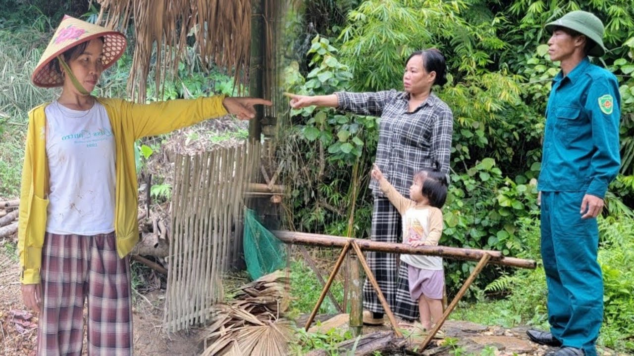 The mother and the police were left idle by the landowner