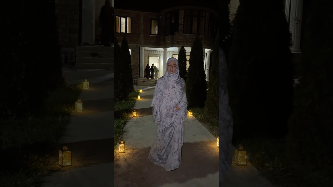 ￼ самые запоминающее ифтар 2026 года😍✨ #muslimgirl #aishahanum #hijab #dagestan #abay