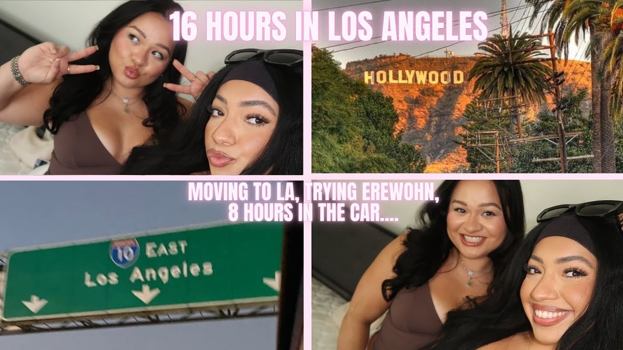 16 HOURS IN LOS ANGELES! day trip to la! trying erewhon, moving in & more! | Katie Nasaire