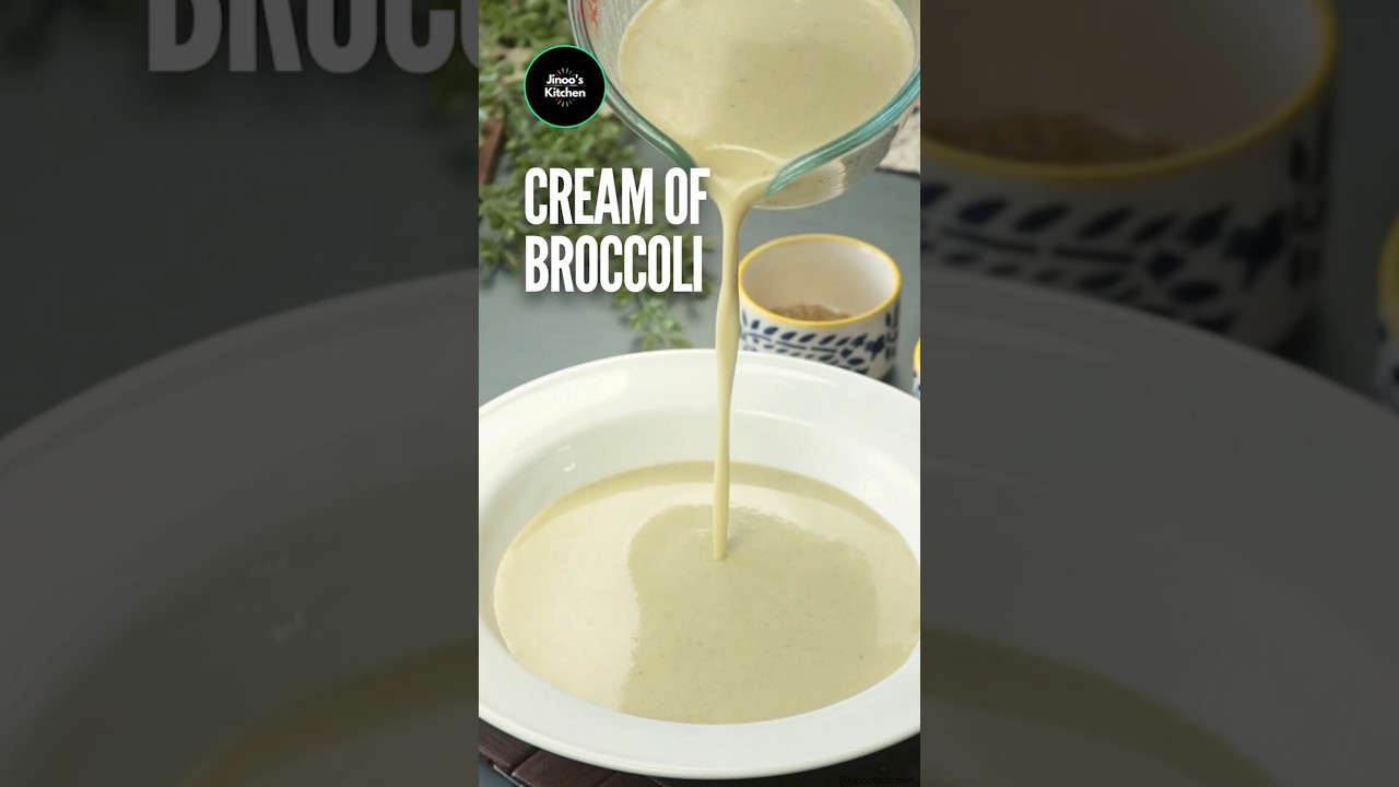 cream of broccoli soup #shorts  #recipe #soup