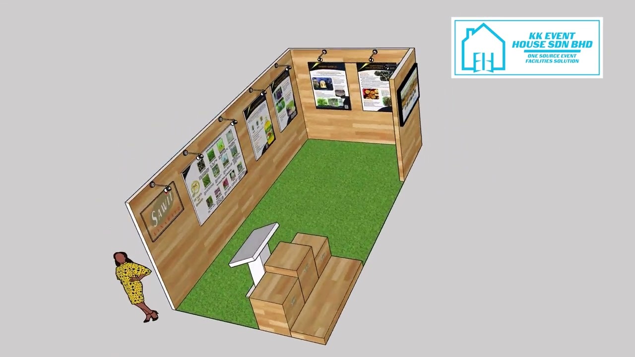 Pavillion Booth Sawit Kinabalu