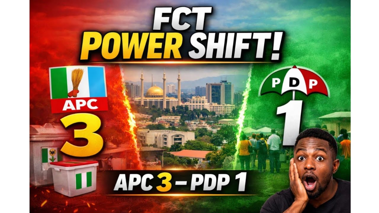 FCT COUNCIL POLLS: APC TAKE 3, PDP HOLD 1 – AMAC, BWARI, KWALI DECLARED!