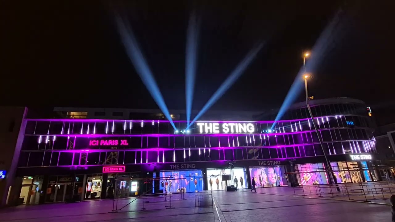 Enschede Lights Up 2024 (Lichtmagie in de nacht)