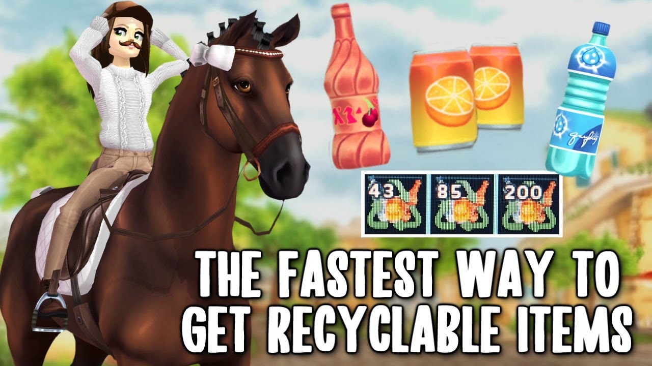 The FASTEST Way to get Big Bonny's RECYCLABLE ITEMS in Star Stable Online