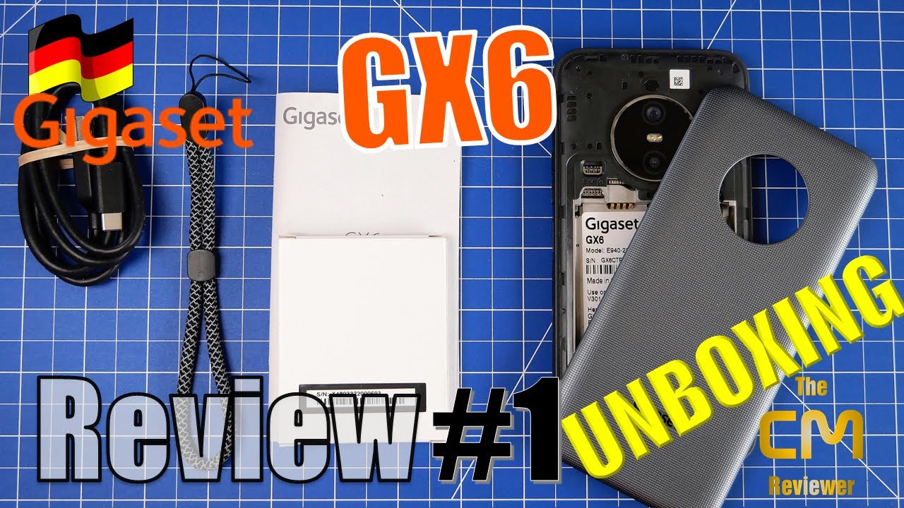 Gigaset GX6 Unboxing - 5G Outdoor Smartphone mit Wechselakku - Made in Germany #1