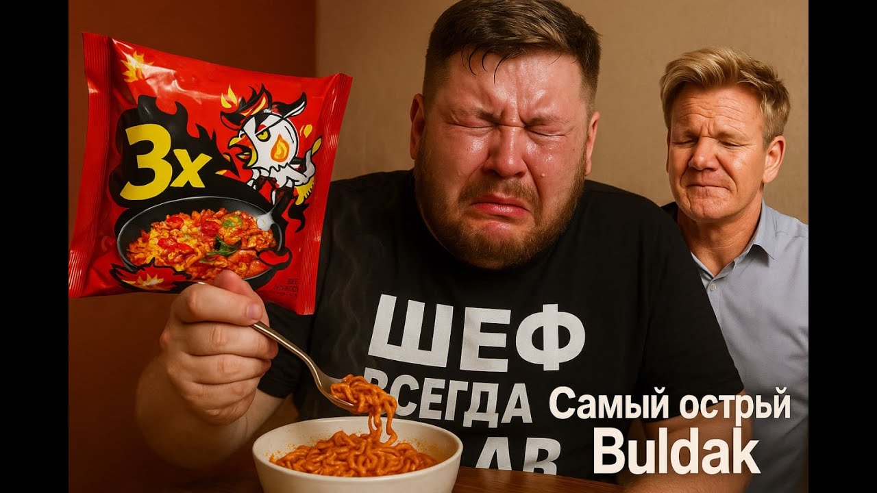 Buldak 3x Spicy | Я не смог это съесть?