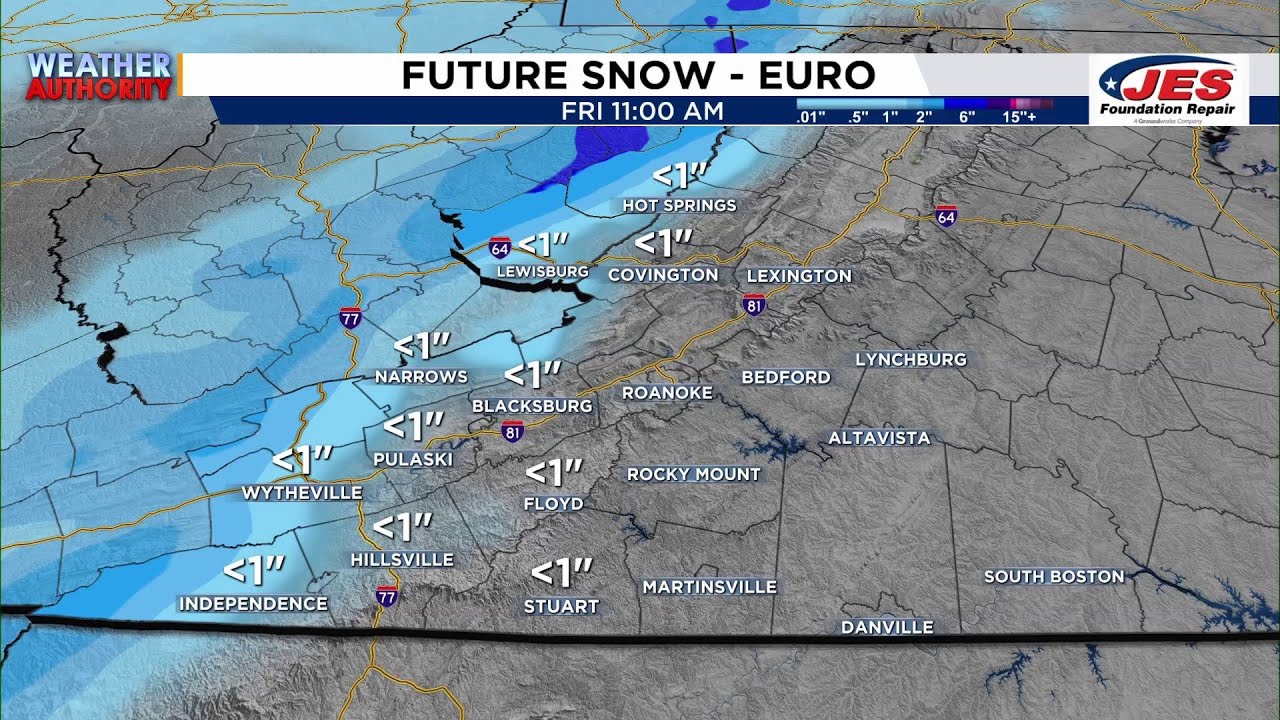 Southwest, Central Virginia Weather | 7:15 a.m. - Jan. 13, 2026