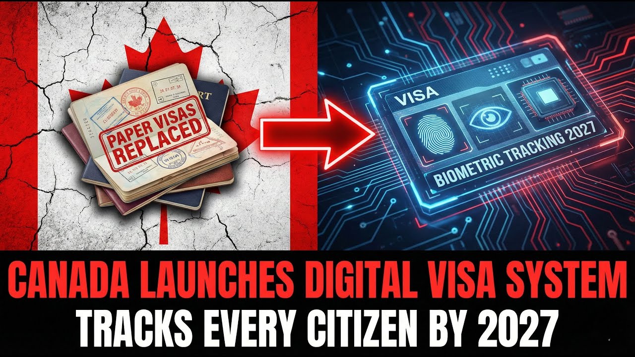 Canada Just Launched Digital Visa System That Tracks Every Citizen By 2027
