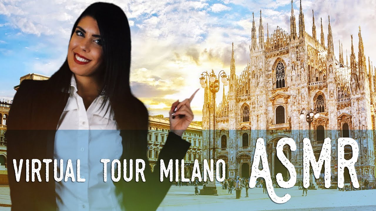 ASMR ita - 🌇 TOUR VIRTUALE di MILANO · ROLEPLAY (Google Earth)