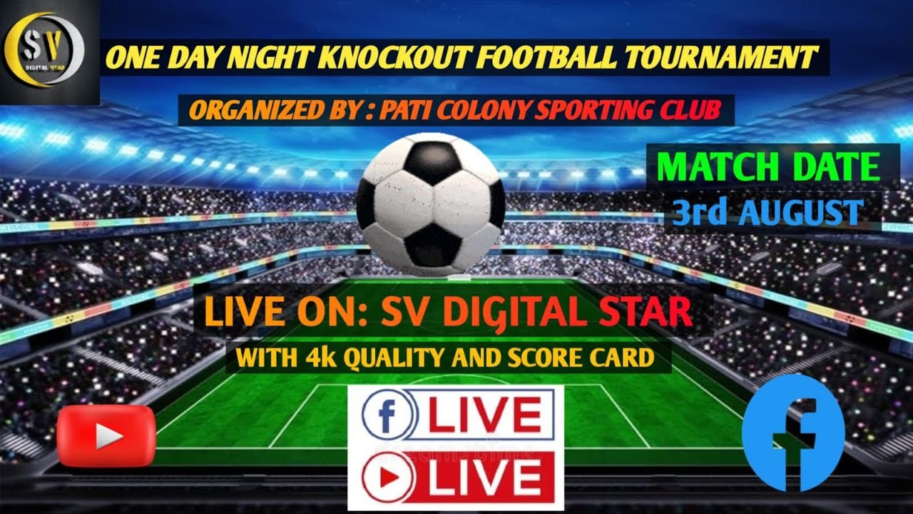 ONE DAY NIGHT KNOCKOUT FOOTBALL TOURNAMENT-2025(PATI COLONY SPORTING CLUB)