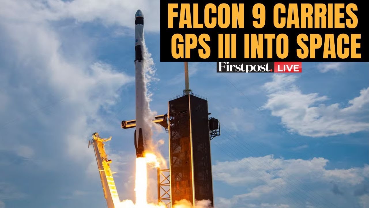 LIVE: SpaceX Falcon 9 Rocket Launches GPS III Mission | SpaceX Rocket Launch | N18G