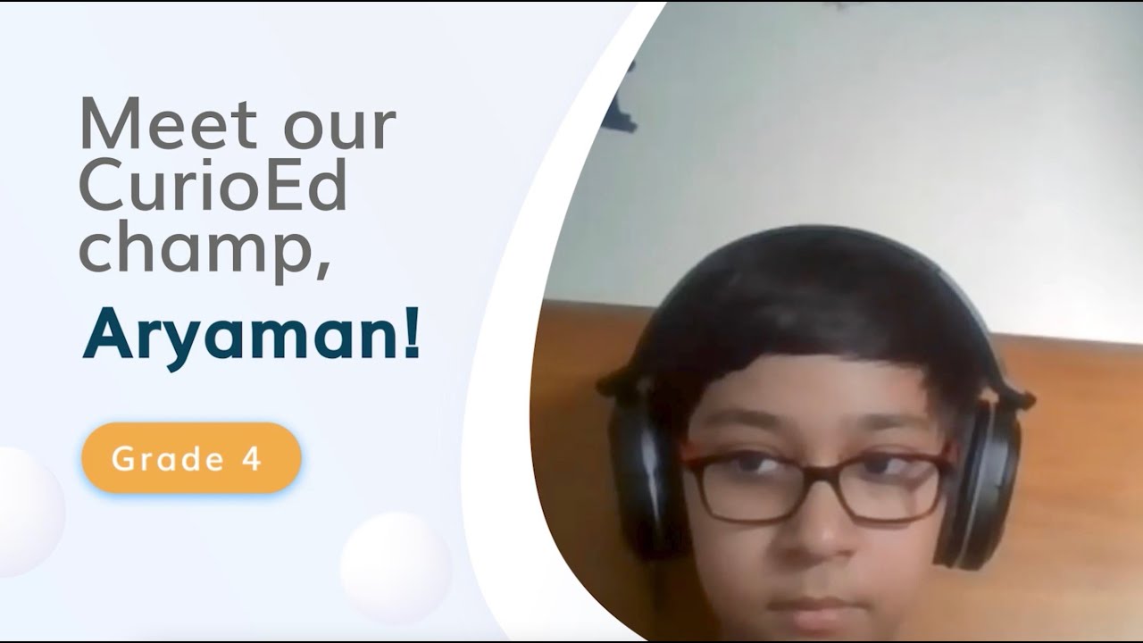 Aryaman has made his own Digital Switch | CurioEd Champ | Grade 4