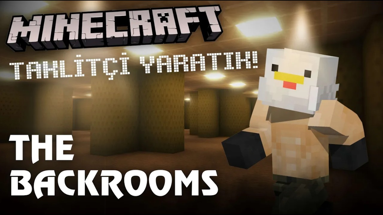 MINECRAFTIN İÇİNDE THE BACKROOMS