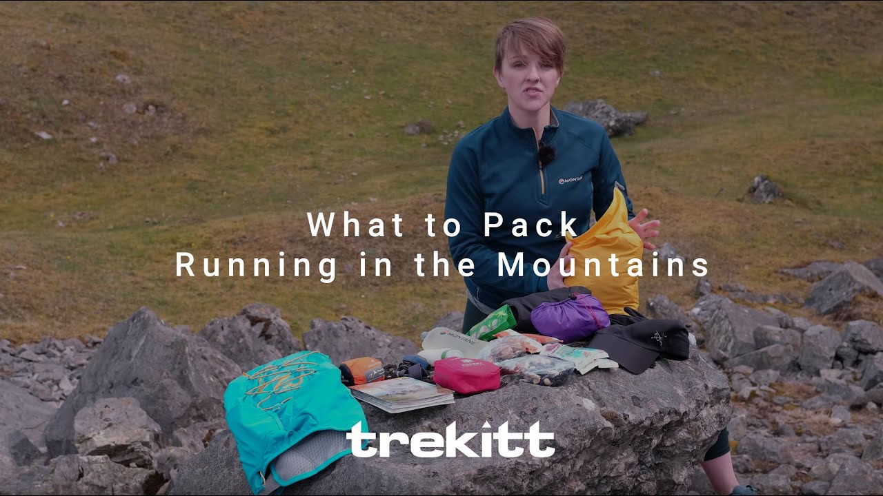 What to Pack for a day Running in the Mountains