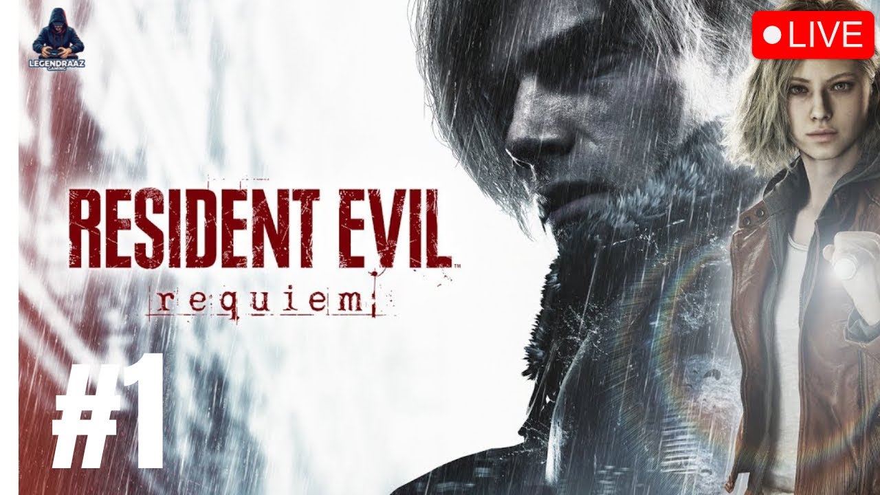 LIVE NOW 🔴 Resident Evil Requiem PS5 — First Playthrough | LEGENDRAAZ GAMING