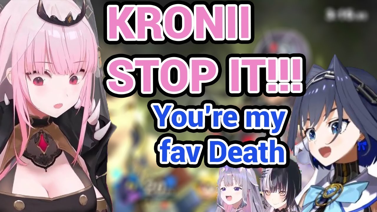 Calli Going Furious After Kronii Lock Her and Shiori 200 IQ Classic Strat!! with Bijou Kronii Shiori