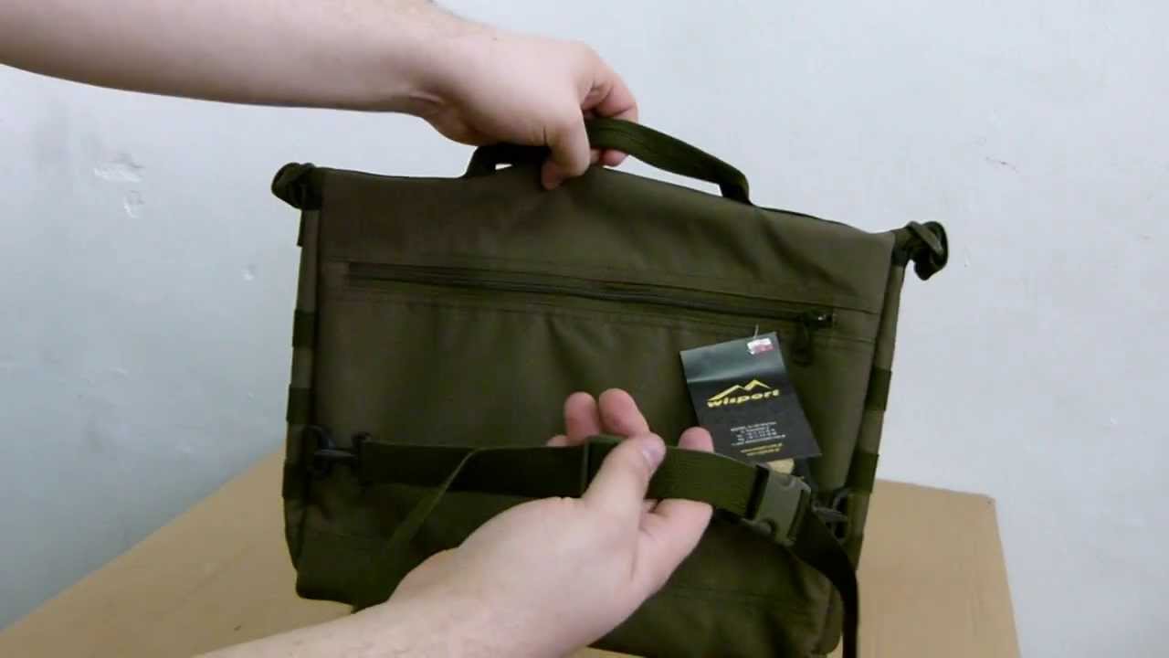WISPORT - Torba Pathfinder RAL 7013 militarno-survivalowa notebook laptop - www.kupujez.pl