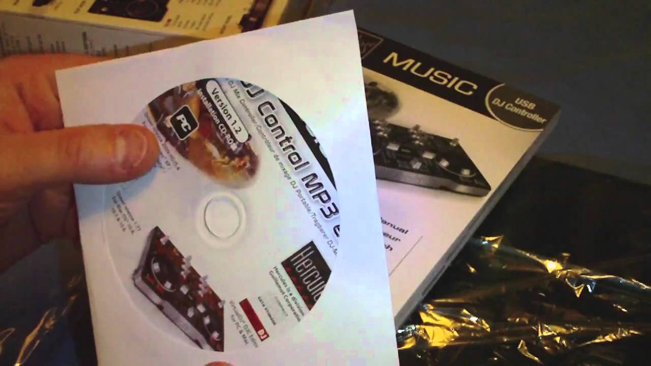 Hercules DJ Control MP3 e2 Unboxing