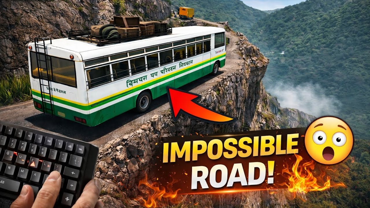 😱 Impossible Road! | Indian Bus Simulator Extreme Driving