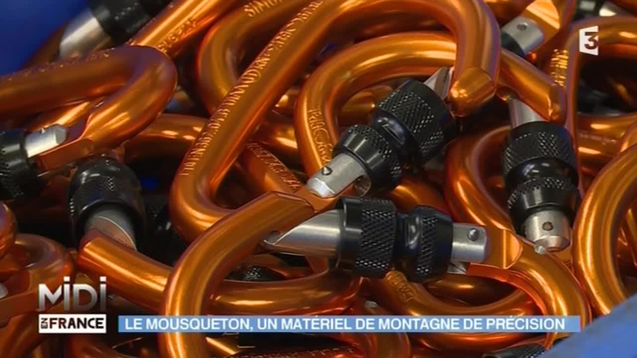 MADE IN FRANCE : Le mousqueton, un matériel de montagne de précision
