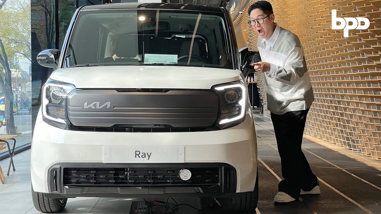 2천만원에 역대급 캠핑카? 2023 레이 그래비티 출시!!! 전기차가 기대되는 이유..