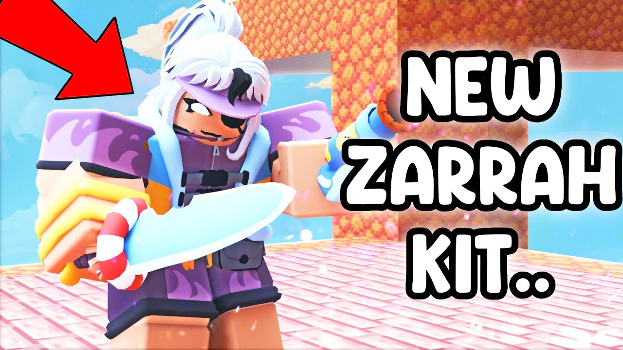 New ZARRAH KIT is.. (Roblox Bedwars)