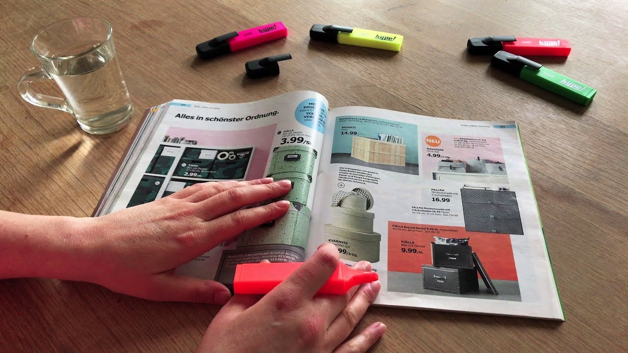 ASMR IKEA Catalog Game 💗 GERMAN 2018 EDITION Part II