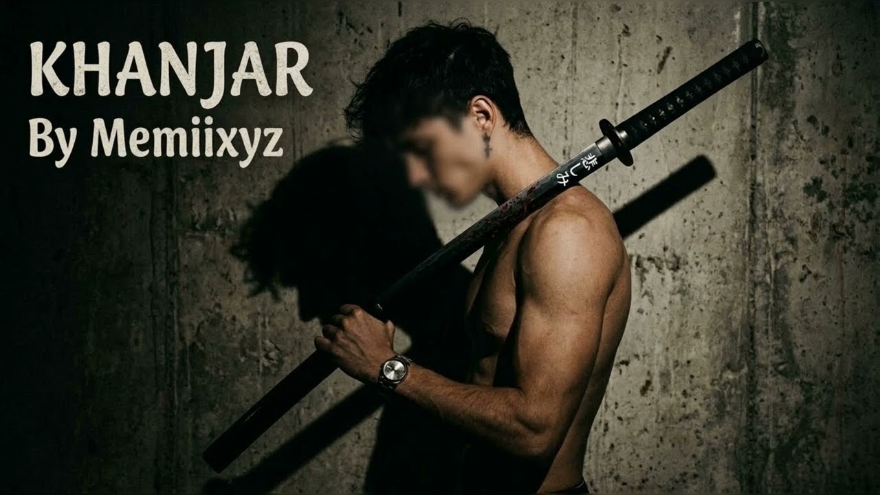 KHANJAR - MEMIIXYZ | Official Audio | Dark Emotional Rap | Pain & Betrayal | Hindi Urdu Sad Rap Song