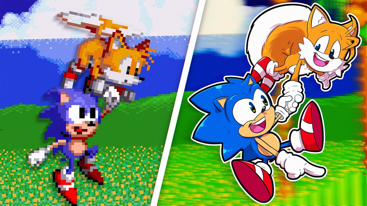 A ANIMAÇÃO INCRÍVEL DO SONIC 2!