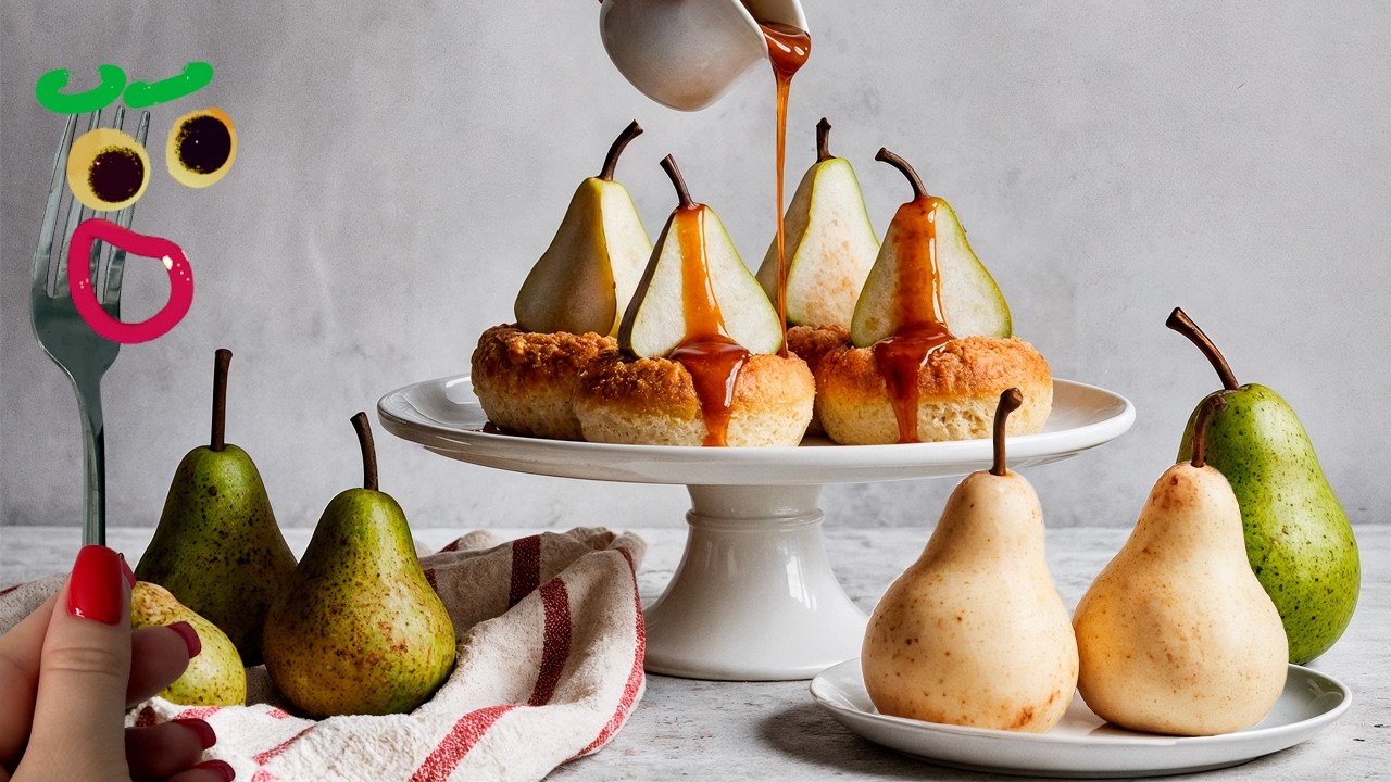 Das Geheimnis perfekter saftiger Birnenbrötchen – ein 100 %iges Ergebnis!