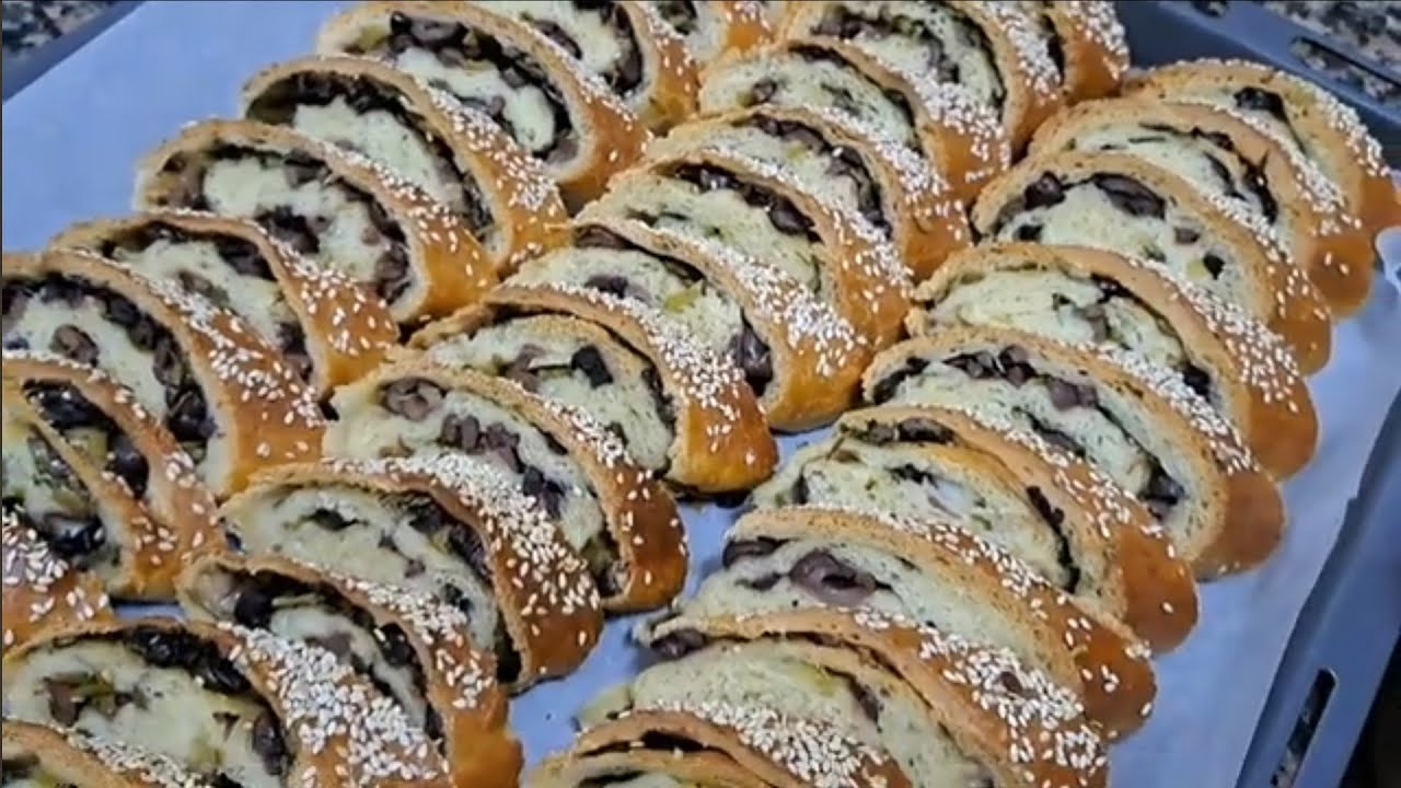 Ελιοπιτες Τυλιχτες Νηστίσιμες- Vegan Olive pie