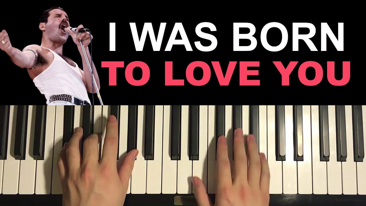 Queen - I Was Born To Love You (Piano Tutorial Lesson)